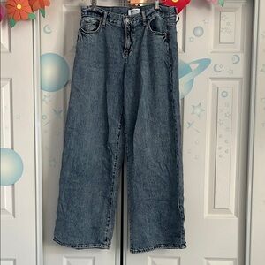RSQ Mid Rise wide leg jeans